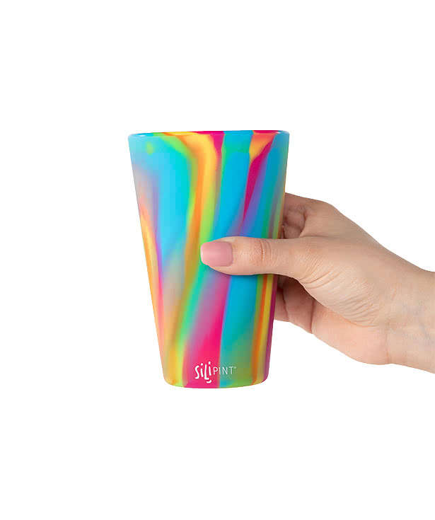 Custom Silipint 16 oz. Straight Up Silicone Pint Glass (Set of 24) - Design  Plastic Cups Online at